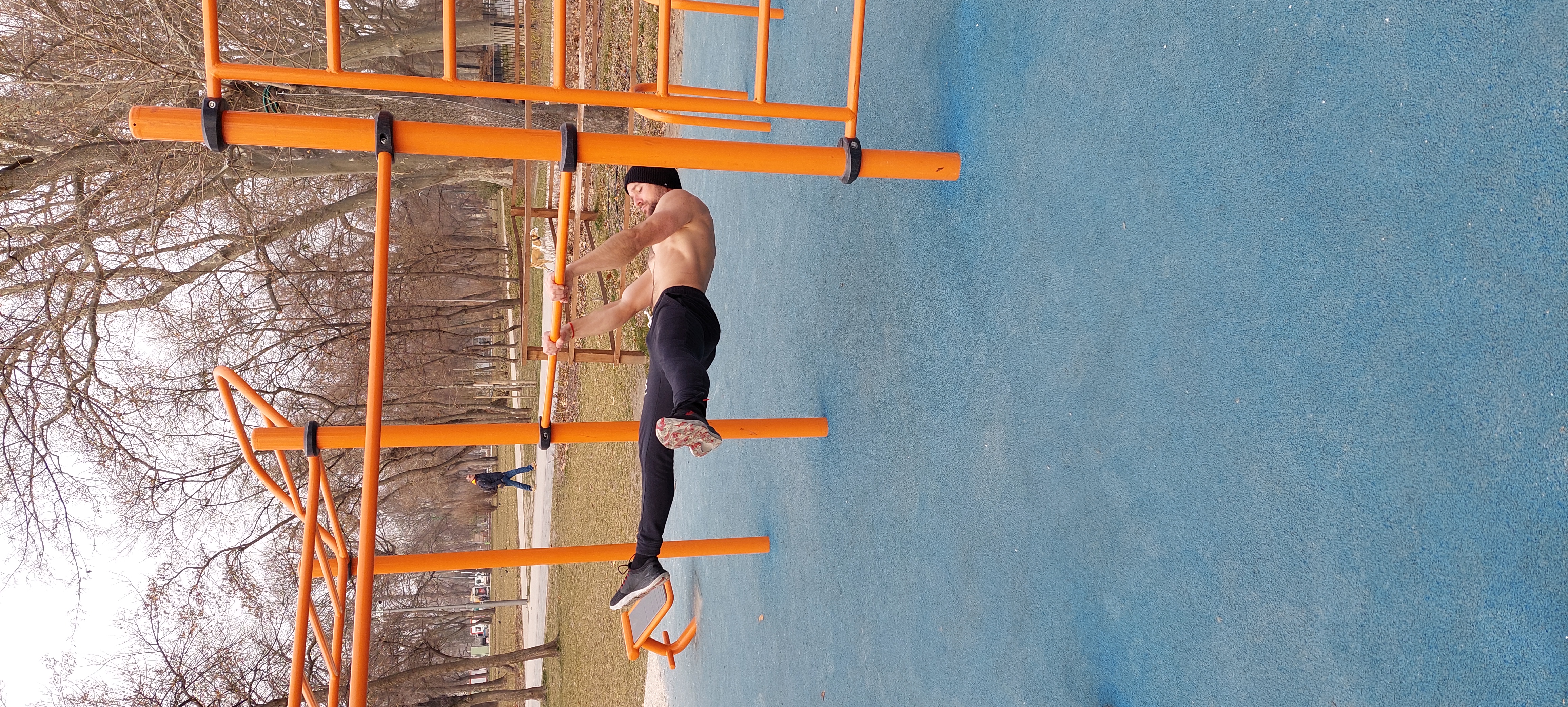 Front Lever Calisthenics Erőelem bemutatása
